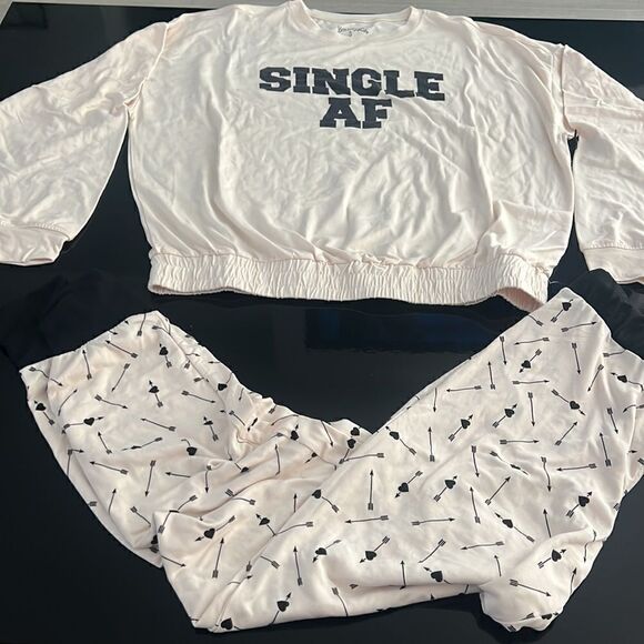 NWT Wildfox soft and comfy pajamas 2 pieces L - Picture 4 of 10